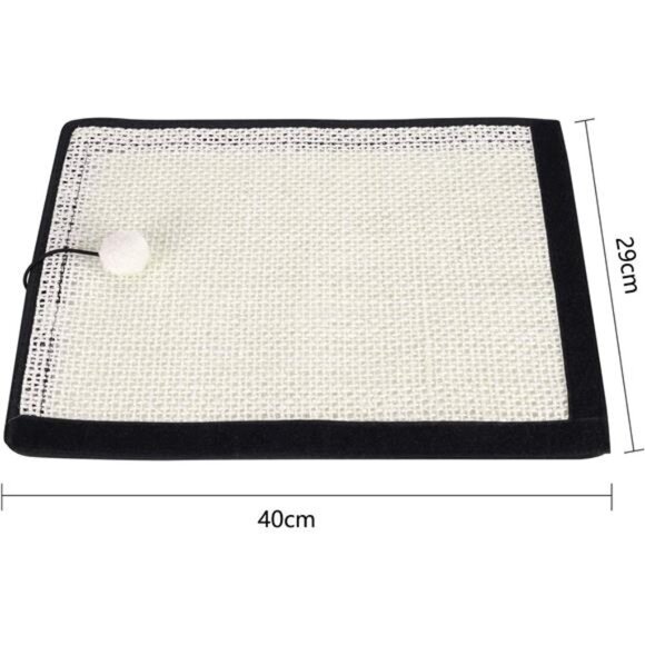 Cat Scratcher Mat Sofa Protector Natural Sisal Cat Scratching Mat Cat Scratch - Picture 6 of 8
